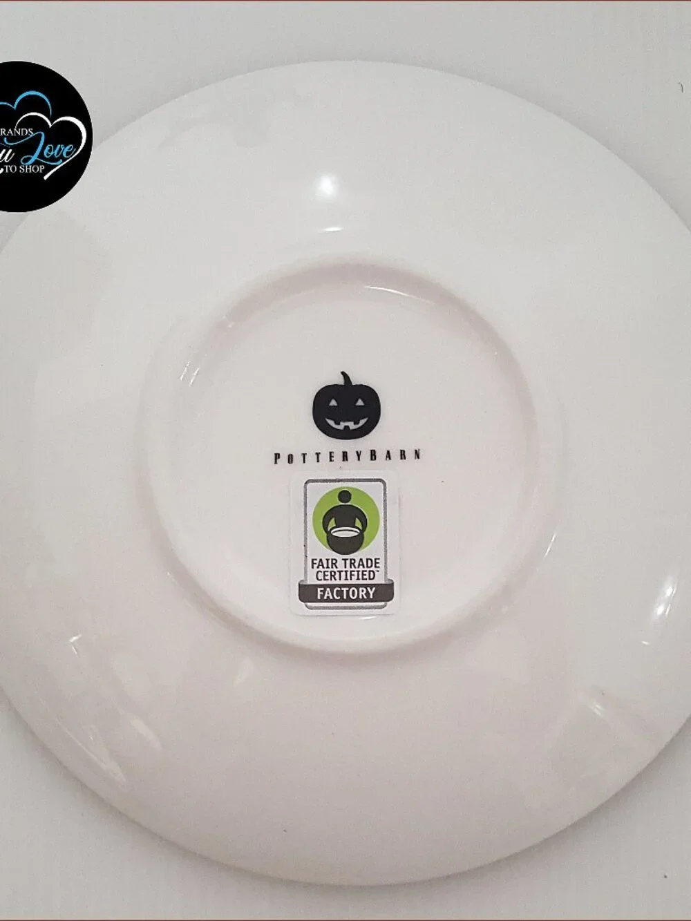 Pottery Barn S/4 Midnight Manor Appetizer Plates 7
